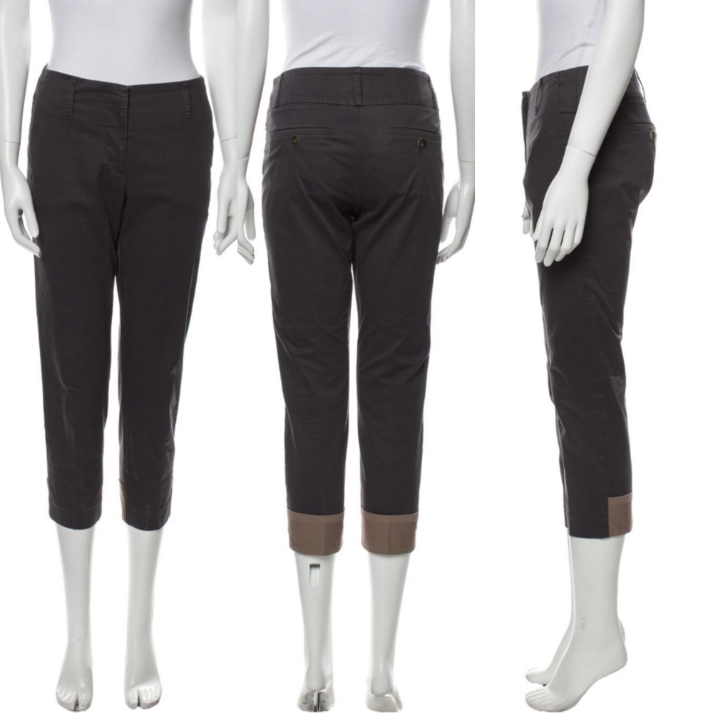 Brunello Cucinelli trousers crop